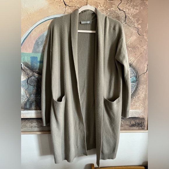 VINCE - 100 % Cashmere Raglan Sleeve Cardigan - very soft - Small - Picture 13 of 16